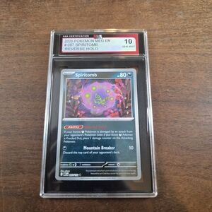 Pokemon Spiritomb Reverse Holo Card